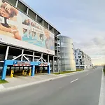 Blaue Koje